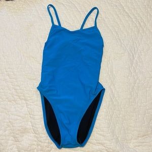 Blue Jolyn Size 28 Swimsuit